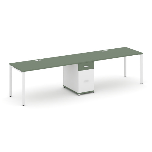 Бенч-система на 2 места с 1 опорной тумбой Concept CN.ORS-408 фото 5