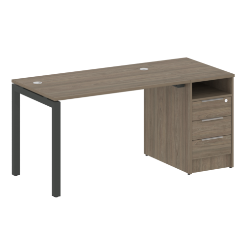 Бенч-система с тумбой на П-обр. м/к Metal System Quattro 50БП.РС-СТП-1.2 Бенч-система с тумбой на П-обр. м/к Metal System Quattro 50БП.РС-СТП-1.2