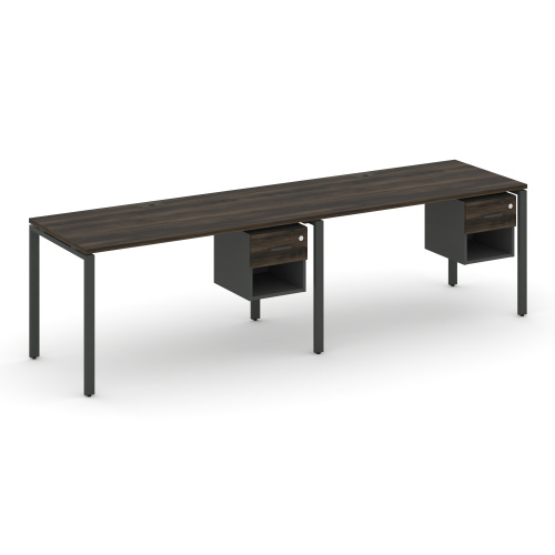 Бенч-система на 2 места с подвесными тумбами Concept CN.ORS-120 фото 3