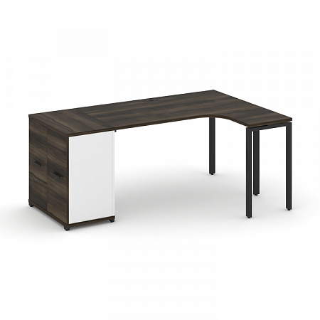 Стол эргономичный с опорным распашным шкафом Concept CN.SA-209(R)