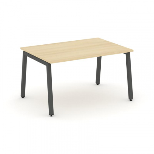 Style Project Стол переговорный SN-5A.SPRG-002.3 Дуб Наварра/Металл Белый 1180*980*750 фото 21