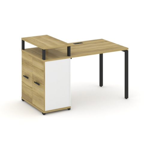 Стол офисный с опорным распашным шкафом Concept CN.SP-221 фото 6