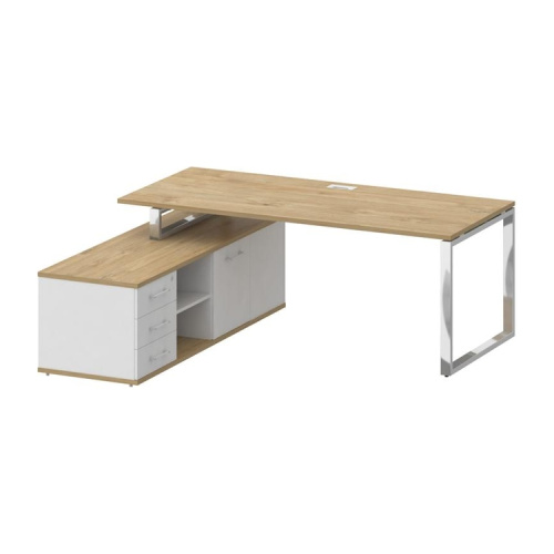 Стол руководителя (С опорной греденцией) Shift SK.SRG-200 (L) Стол руководителя (С опорной греденцией) Shift SK.SRG-200 (L)