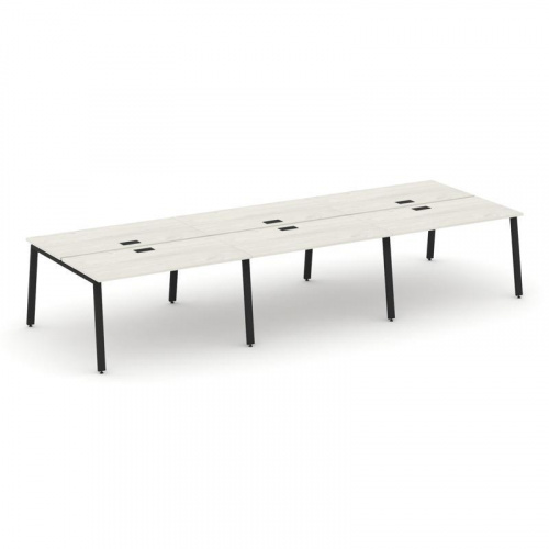 Style Project Рабочая станция 2-х сторон. SN-6A.DRS-074 Дуб Табак/Металл Антрацит 4740*1432*750 фото 6