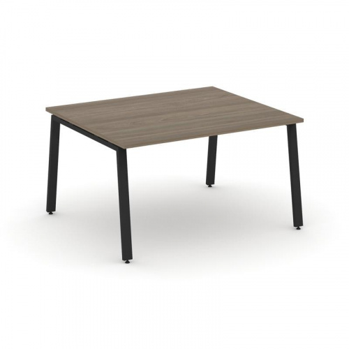 Style Project Стол переговорный SN-6A.SPRG-034.3 Антрацит/Металл Белый 1580*1180*750 Style Project Стол переговорный SN-6A.SPRG-034.3 Антрацит/Металл Белый 1580*1180*750