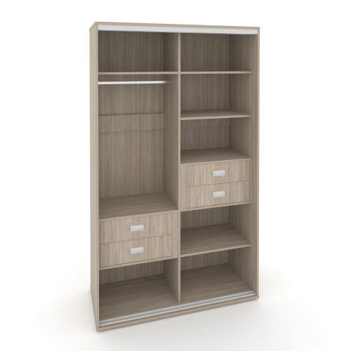 Корпус 2-х секционного шкафа высокого L=1200мм Maris SH.K2-2.1 K5 фото 4 Корпус 2-х секционного шкафа высокого L=1200мм Maris SH.K2-2.1 K5 фото 4