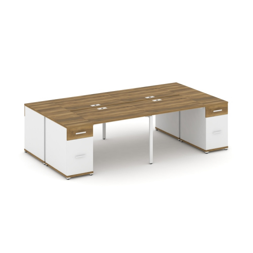 Бенч-система на 4 места с 2 опорными тумбами Concept CN.DRS-429 фото 8 Бенч-система на 4 места с 2 опорными тумбами Concept CN.DRS-429 фото 8