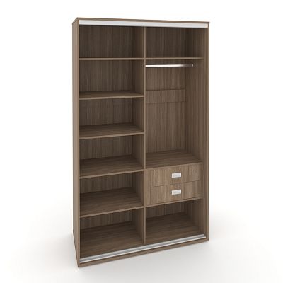 Корпус 2-х секционного шкафа высокого L=1200мм Maris SH.K2-2.1 K3