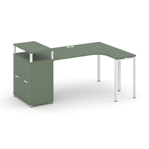 Стол эргономичный с опорным распашным шкафом Concept CN.SA-211(R) Стол эргономичный с опорным распашным шкафом Concept CN.SA-211(R)