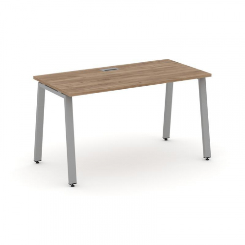 Style Project Стол письменный SN-6A.SP-003 Антрацит/Металл Белый 1380*600*750 фото 3