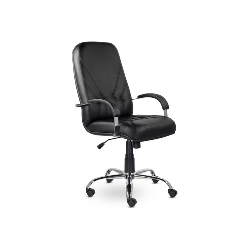 Кресло руководителя Комо (Хром) (Экокожа)