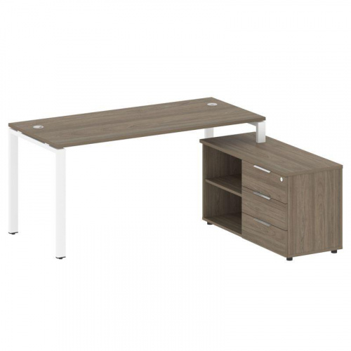 Бенч-система с тумбой на П-обр. м/к Metal System БП.РС-СТС-2.4 Бенч-система с тумбой на П-обр. м/к Metal System БП.РС-СТС-2.4