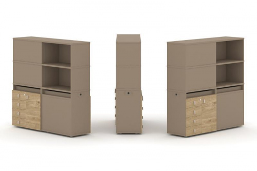 Тумба офисная (Набор №18.) Estetica ES.NB.2V-18 фото 2