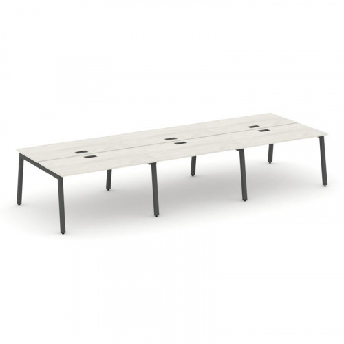 Style Project Рабочая станция 2-х сторон. SN-5A.DRS-083 Дуб Наварра/Металл Антрацит 4140*1632*750 фото 28