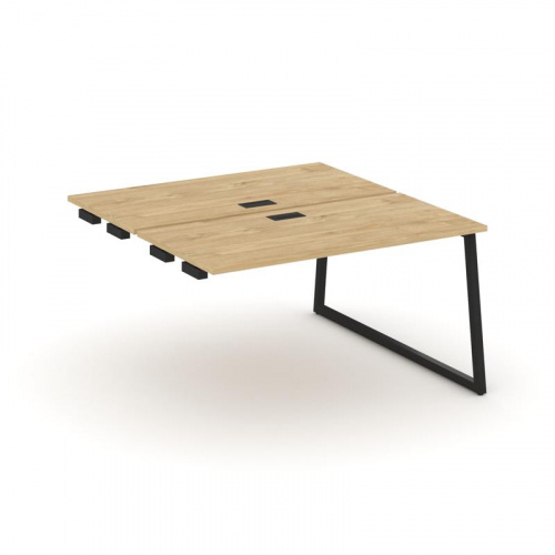 Style Project Стол-приставка к опор. элем. SN-4T1.DPRS-022 Акация Лорка/Металл Антрацит/Заглушка Пла