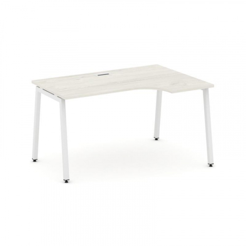 Style Project Стол рабочий эргоном. SN-4A.SPA-012(R) Дуб Табак/Металл Антрацит 1580*700/980*750 фото 18