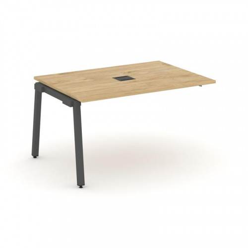 Style Project Проходной наб. элем. перег. стола SN-5A.NSPRG-002 Вяз Благородный/Металл Антрацит 1180 фото 5