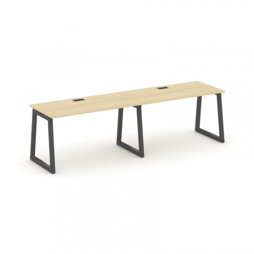 Style Project Рабочая станция 1 сторон. SN-5T1.ORS-013 Акация Лорка/Металл Антрацит/Заглушка Пластик фото 28