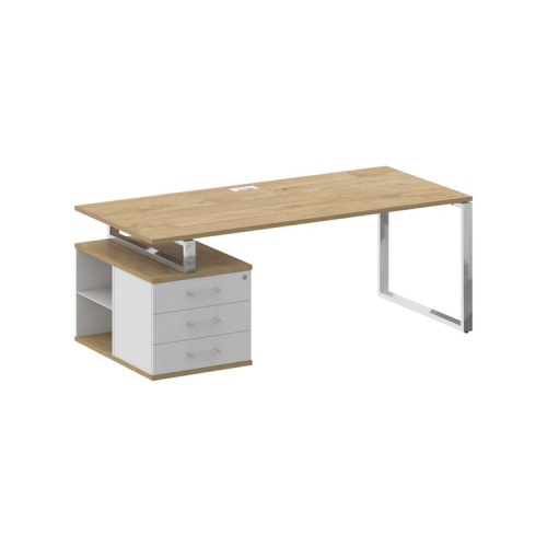 Стол руководителя (С опорной тумбой) Shift SK.SRT-200 (L) Стол руководителя (С опорной тумбой) Shift SK.SRT-200 (L)