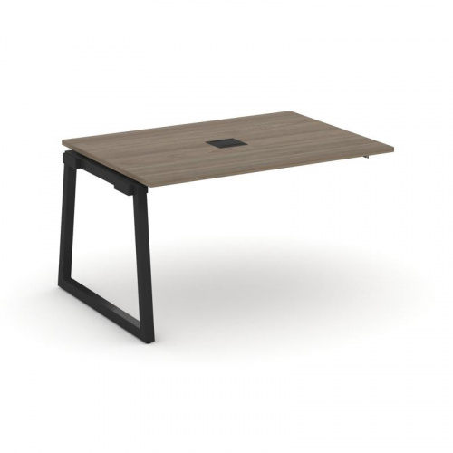 Style Project Проходной наб. элем. перег. стола SN-5T1.NSPRG-002 Акация Лорка/Металл Антрацит/Заглуш фото 5