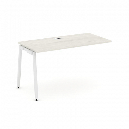 Style Project Проходной наб. элем. SN-4A.ONRS-002 Дуб Наварра/Металл Белый 1180*600*750