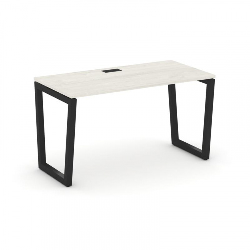 Style Project Стол письменный SN-5T2.SP-013 Акация Лорка/Металл Антрацит/Заглушка Пластик Черный 138 фото 4