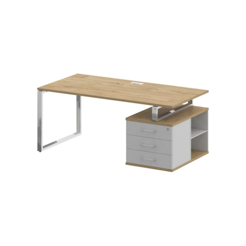 Стол руководителя (С опорной тумбой) Shift SK.SRT-180 (R) Стол руководителя (С опорной тумбой) Shift SK.SRT-180 (R)