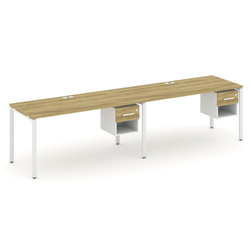 Бенч-система на 2 места с подвесными тумбами Concept CN.ORS-120 фото 11