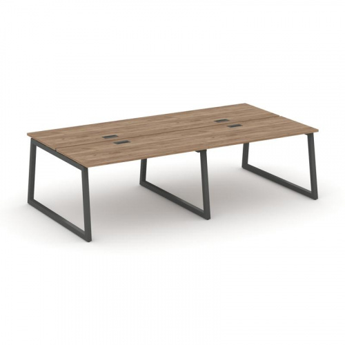 Style Project Рабочая станция 2-х сторон. SN-5T1.DRS-032 Акация Лорка/Металл Антрацит/Заглушка Пласт фото 23