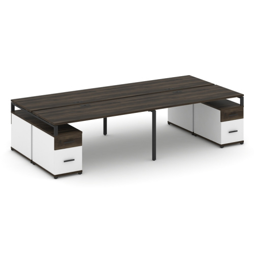 Бенч-система на 4 места с 2 опорными тумбами Concept CN.DRS-332 фото 9 Бенч-система на 4 места с 2 опорными тумбами Concept CN.DRS-332 фото 9