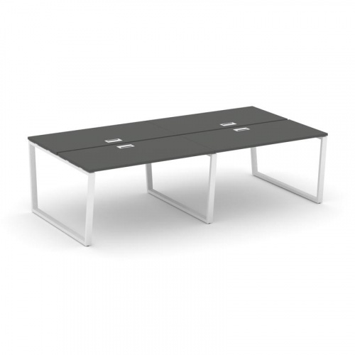 Style Project Рабочая станция 2-х сторон. SN-6T2.DRS-042 Акация Лорка/Металл Антрацит/Заглушка Пласт фото 19