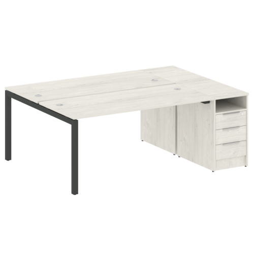 Бенч-система с тумбой на П-обр. м/к Metal System Quattro 50БП.РС-СТП-2.4 фото 5