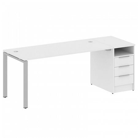 Бенч-система с тумбой на П-обр. м/к Metal System БП.РС-СТП-1.4