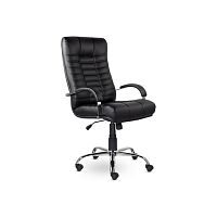 Кресло руководителя Атлант (Хром) (Экокожа)