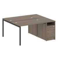 Бенч-система с тумбой на П-обр. м/к Metal System Quattro 40БП.РС-СТП-2.2