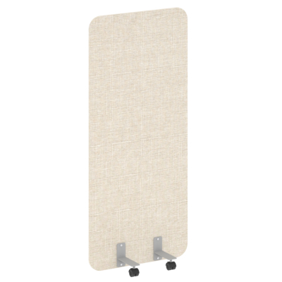 Перегородка на металлических опорах, R-line soft AP.R-80-180